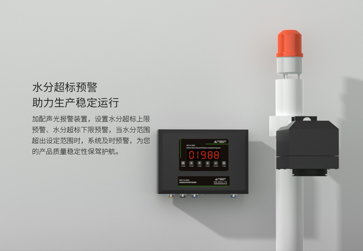 WKT-R-150ZS近紅外在線水分測定儀